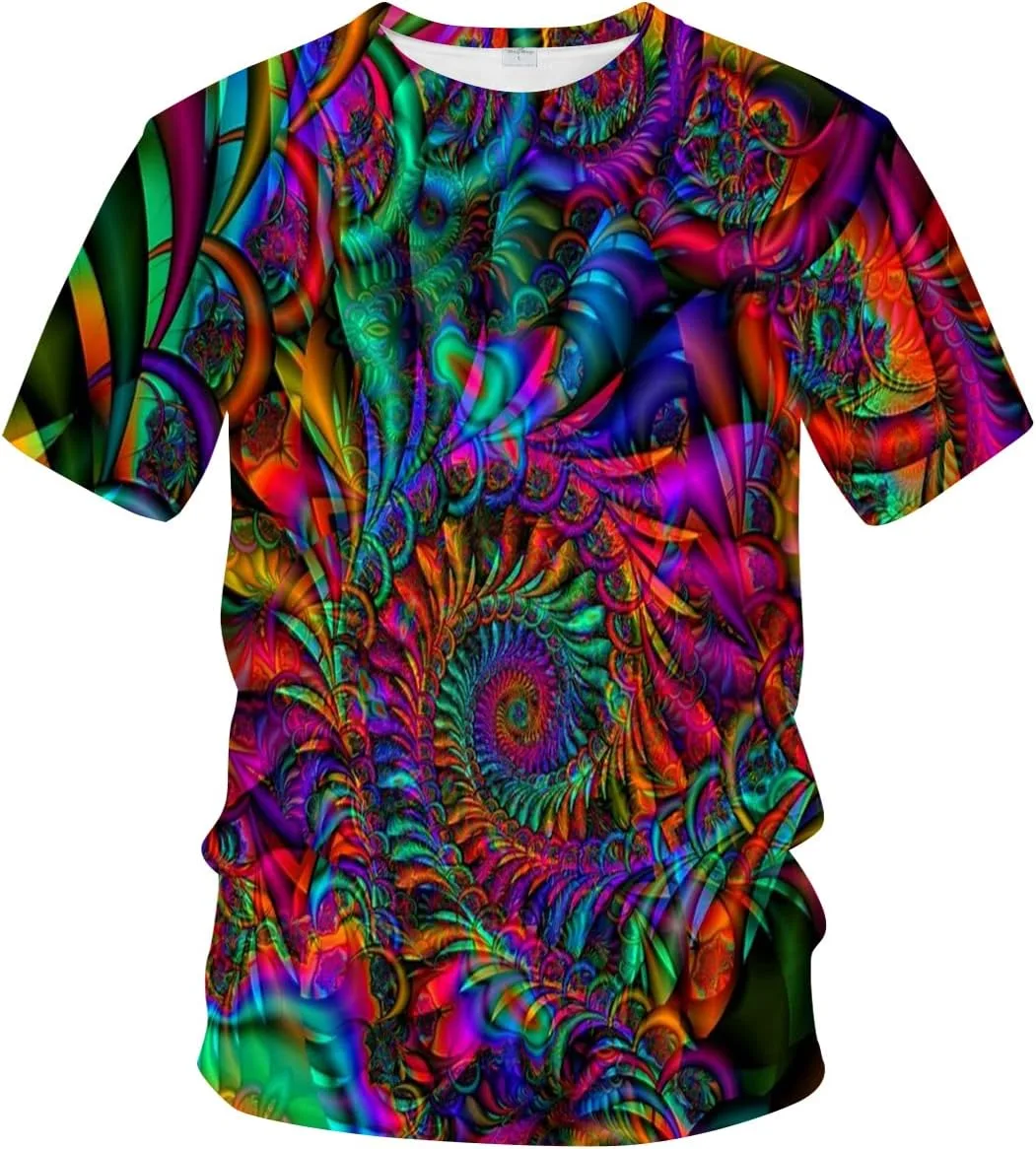 Футболка мужская Trippy Psychedelic с принтом и узором Tie Dye Snbidmk
Футболка мужская Trippy Psychedelic с принтом и узором Tie Dye Snbidmk
