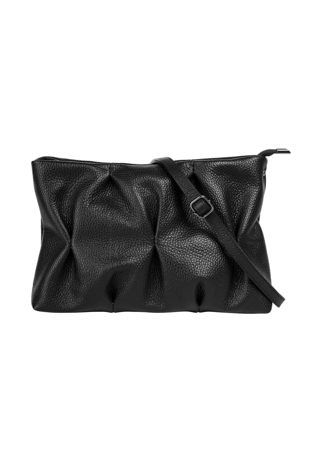 Сумка через плечо, натуральная кожа, производство Италия Cluty, черный
Сумка через плечо, натуральная кожа, производство Италия Cluty, черный