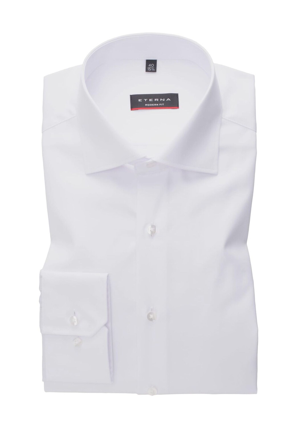 Деловая рубашка, Кент, современный крой, особо непрозрачная, мужская ETERNA, белый
Деловая рубашка, Кент, современный крой, особо непрозрачная, мужская ETERNA, белый