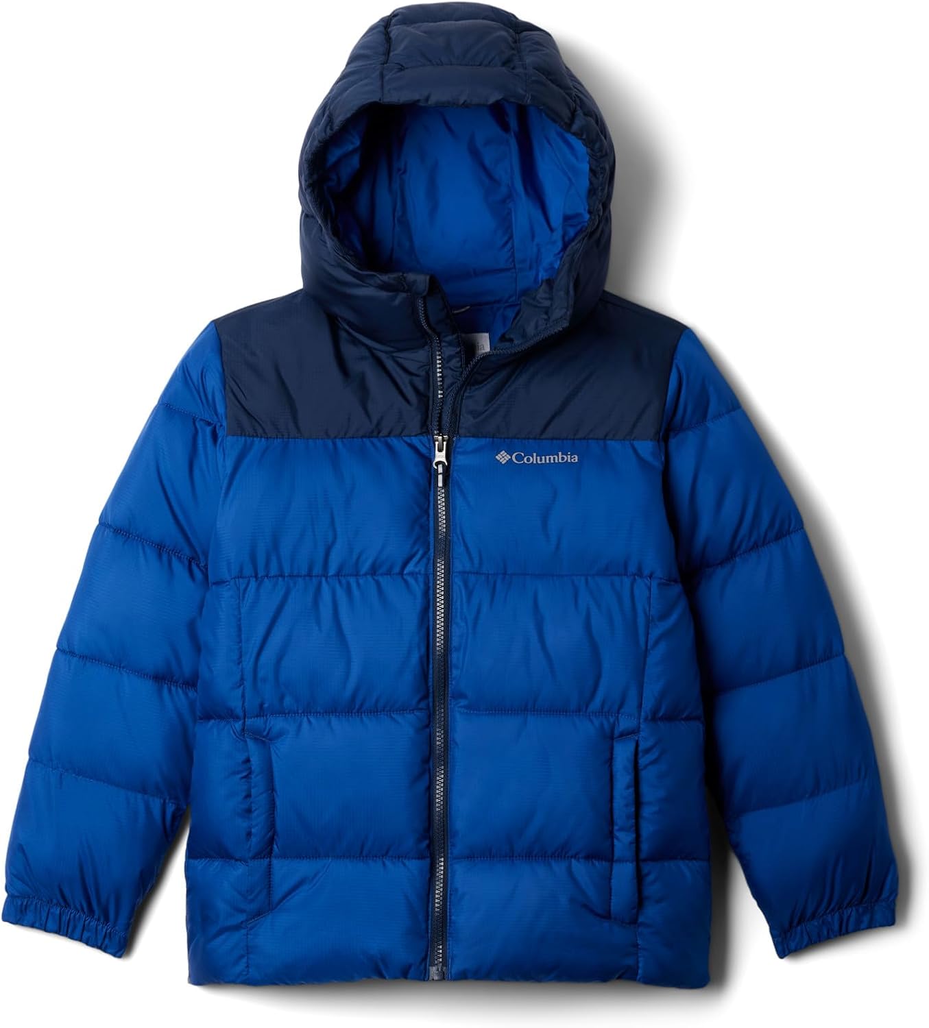 Куртка Columbia boys Puffect с капюшоном, Mountain Blue/Collegiate Navy
Куртка Columbia boys Puffect с капюшоном, Mountain Blue/Collegiate Navy