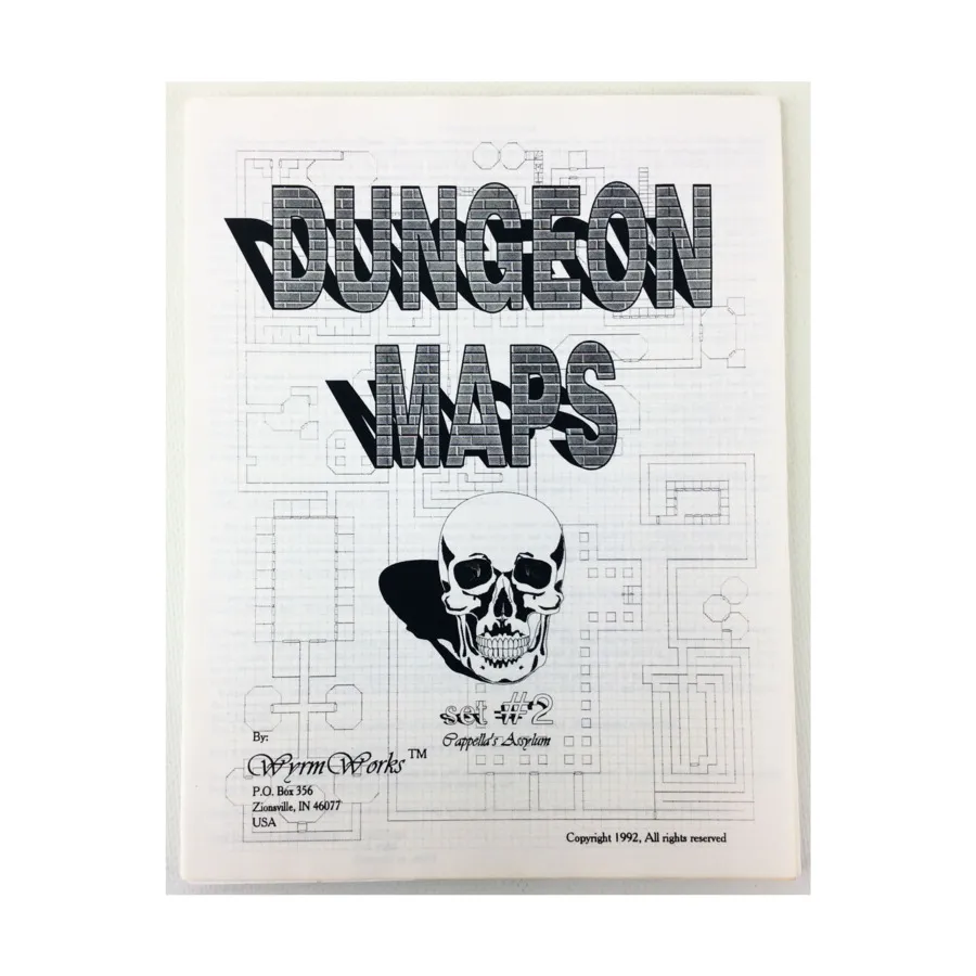 Карты подземелий — Brick & Bones # 2 (1-е издание), WyrmWorks Maps (Original Edition)
Карты подземелий — Brick & Bones # 2 (1-е издание), WyrmWorks Maps (Original Edition)