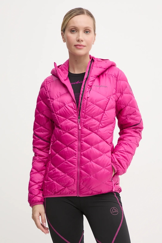 Спортивная пуховая куртка Pinnacle Down La Sportiva, розовый 
Спортивная пуховая куртка Pinnacle Down La Sportiva, розовый