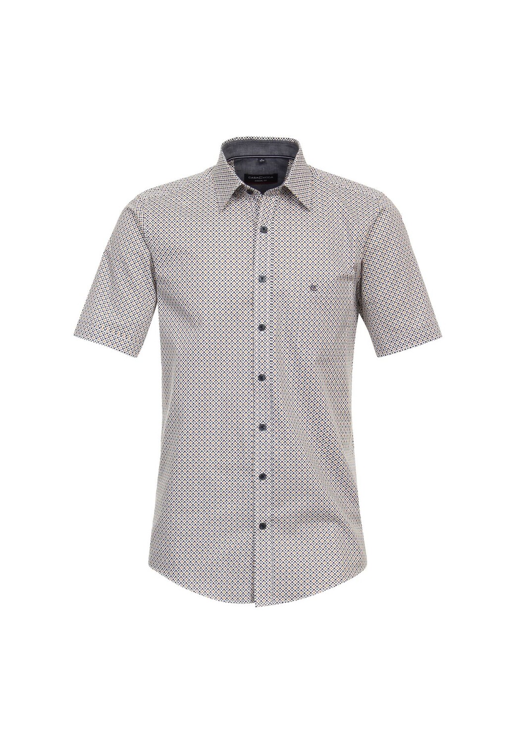 Мужская повседневная рубашка, принт с короткими рукавами, повседневный крой CASAMODA, желтый
Мужская повседневная рубашка, принт с короткими рукавами, повседневный крой CASAMODA, желтый