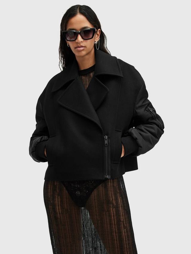 Куртка Orla из смесовой шерсти AllSaints, Black
Куртка Orla из смесовой шерсти AllSaints, Black