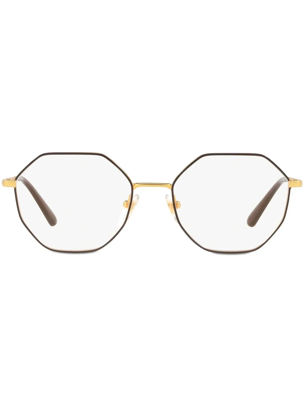 Очки в круглой оправе Vogue Eyewear, коричневый
Очки в круглой оправе Vogue Eyewear, коричневый