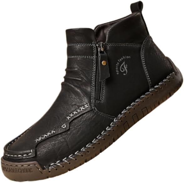 Мужские кожаные ботинки Hhhchpm на шнуровке для походов, кемпинга и вождения, модные ретро с боковой молнией, высокие кроссовки, на выбор с теплой бархатной подкладкой, зимние ботинки, черный
Мужские кожаные ботинки Hhhchpm на шнуровке для походов, кемпинга и вождения, модные ретро с боковой молнией, высокие кроссовки, на выбор с теплой бархатной подкладкой, зимние ботинки, черный