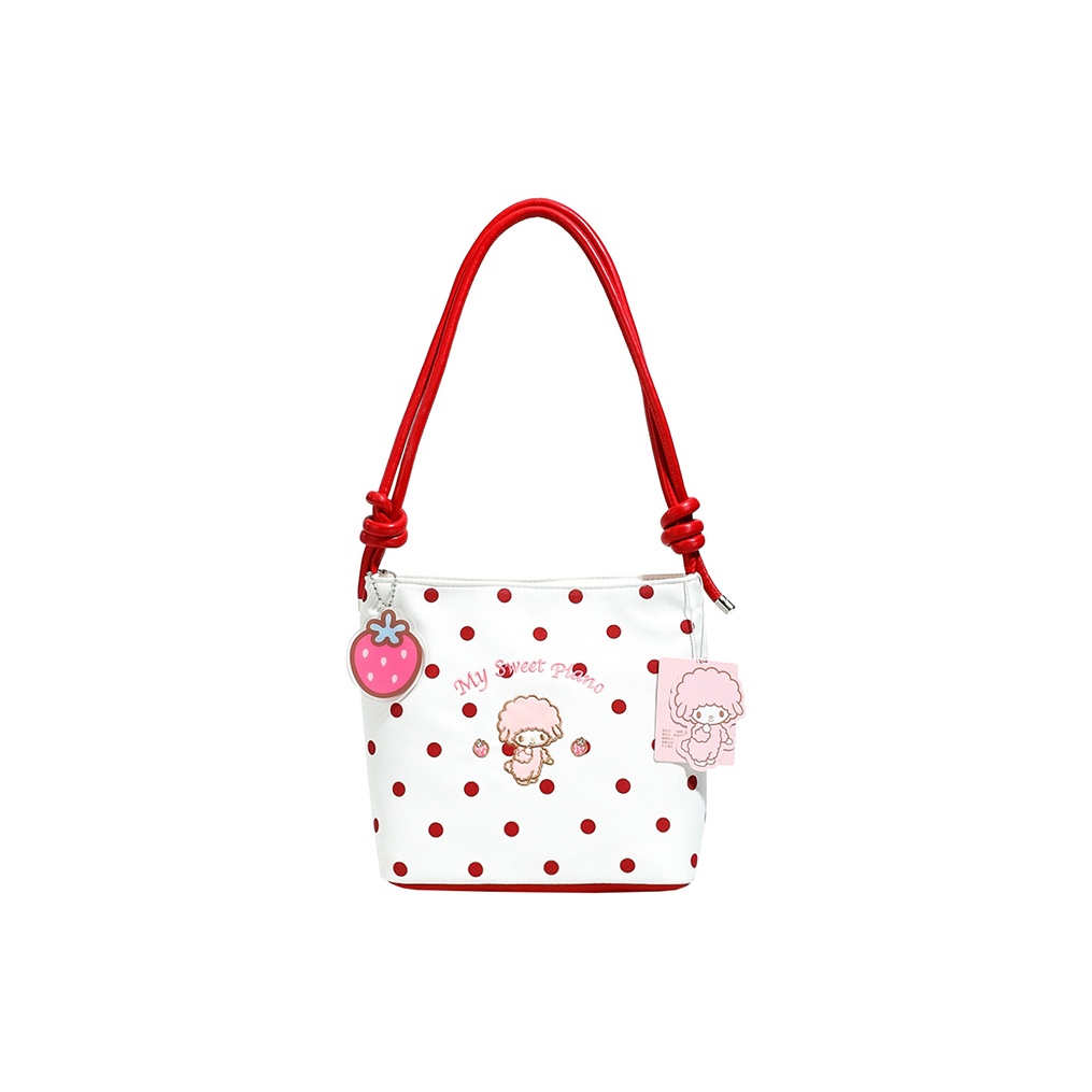 Sanrio Тканевая сумка через плечо Regular Women's Red White
Sanrio Тканевая сумка через плечо Regular Women's Red White