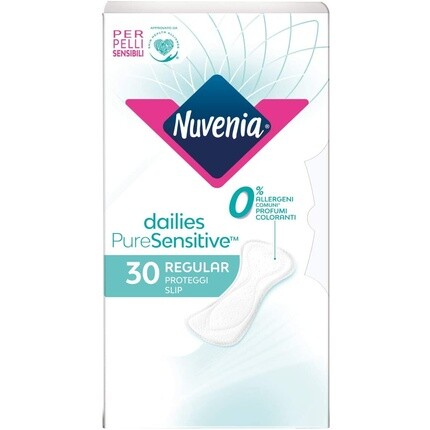 Nuvenia Regular Pure Sensitive Slip с нежной поверхностью для чувствительной кожи, 30 шт.
Nuvenia Regular Pure Sensitive Slip с нежной поверхностью для чувствительной кожи, 30 шт.