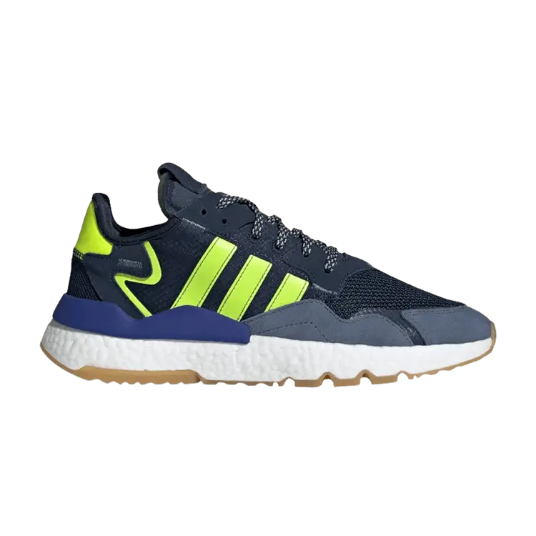 Кроссовки Adidas Nite Jogger, Navy Solar Yellow
Кроссовки Adidas Nite Jogger, Navy Solar Yellow