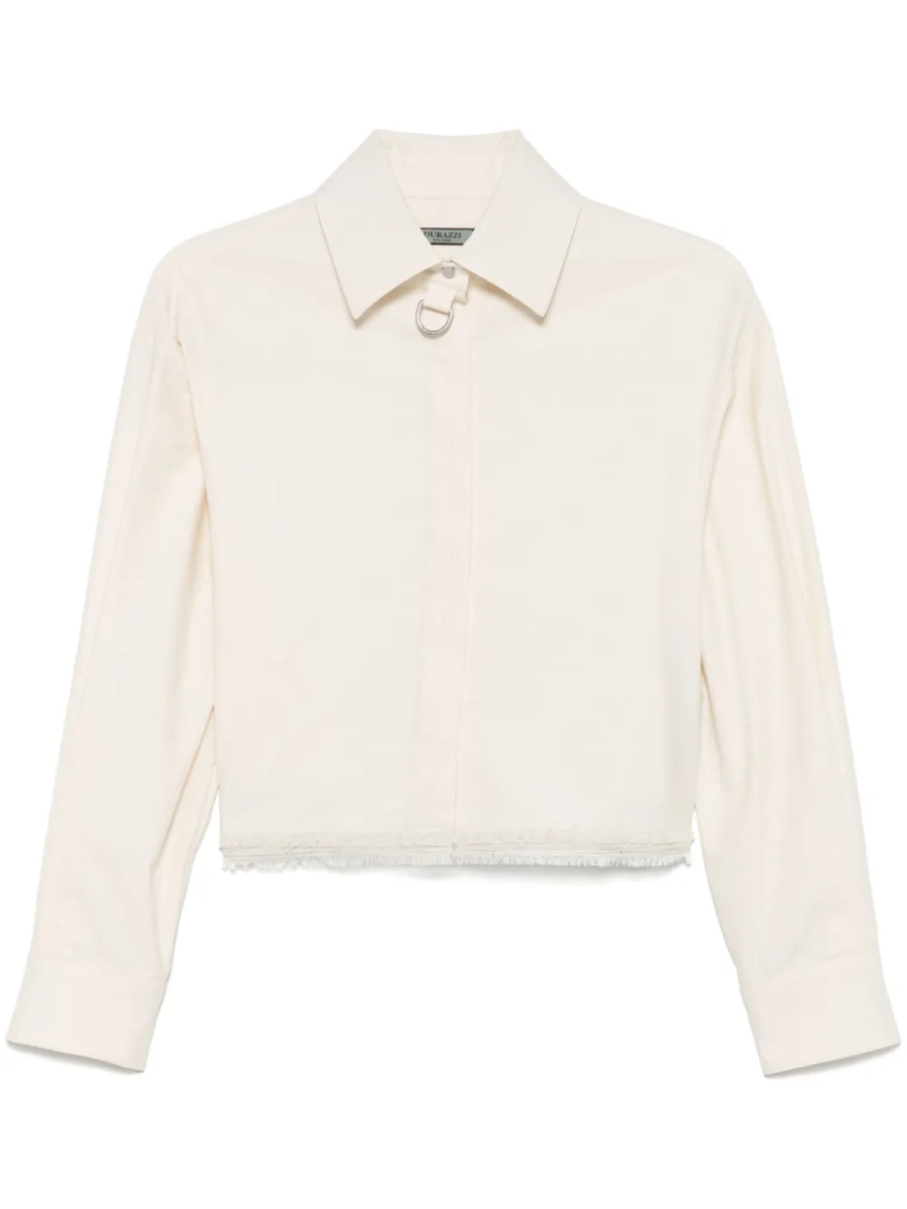 Укороченная рубашка Durazzi Milano, нейтральный 
Укороченная рубашка Durazzi Milano, нейтральный