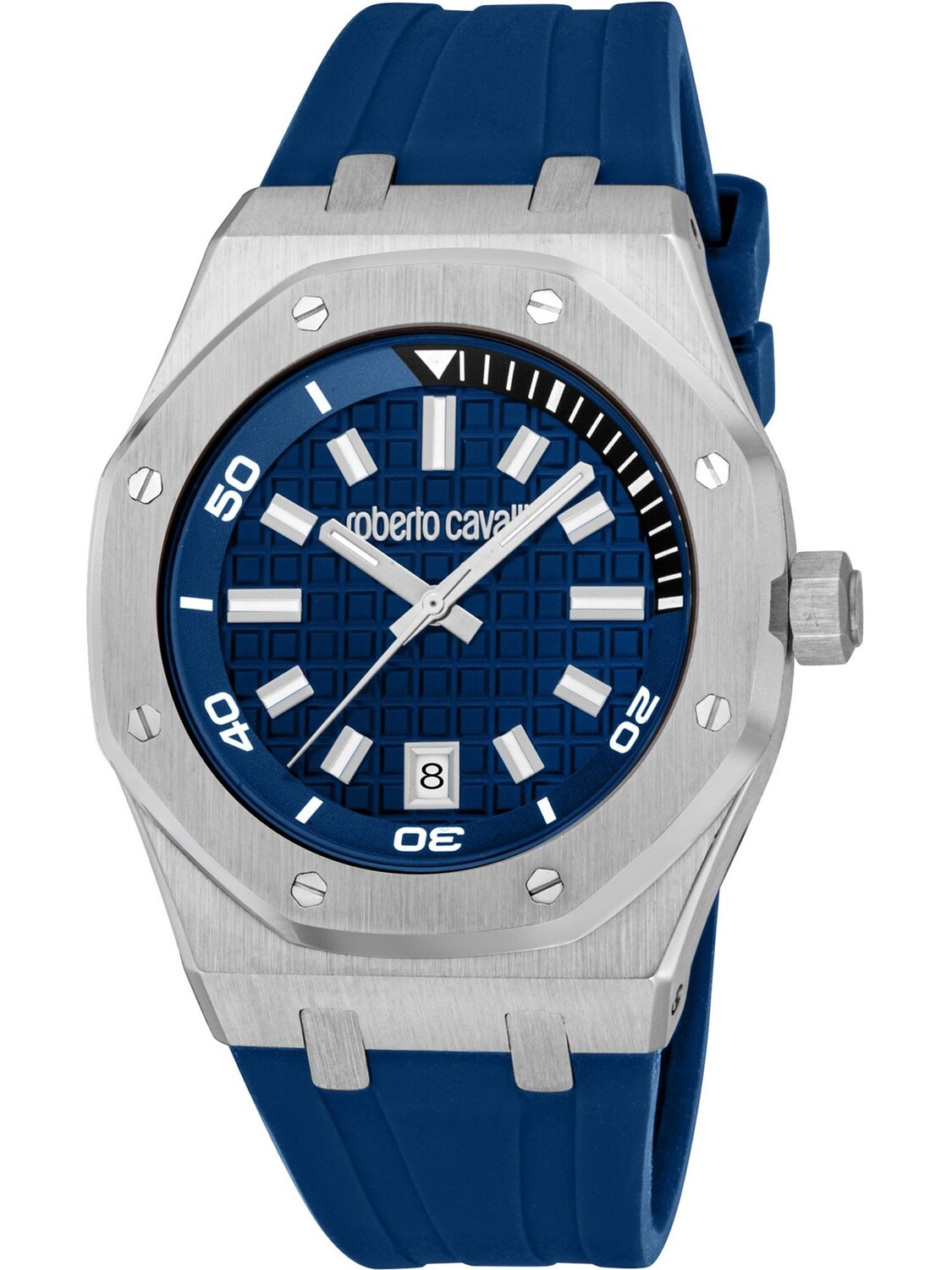 Just Cavalli Аналоговые часы в темно-синем цвете
Just Cavalli Аналоговые часы в темно-синем цвете