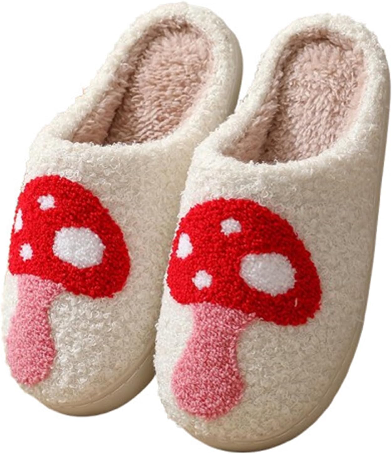 Женские и мужские домашние плюшевые тапочки для спальни на День святого Валентина с эффектом памяти, мягкие, пушистые, удобные и теплые, на скользящей подошве, для дома, пара тапочек (40/41 EU, Радуга) Znel, Mushroom 40/41 EU
Женские и мужские домашние плюшевые тапочки для спальни на День святого Валентина с эффектом памяти, мягкие, пушистые, удобные и теплые, на скользящей подошве, для дома, пара тапочек (40/41 EU, Радуга) Znel, Mushroom 40/41 EU