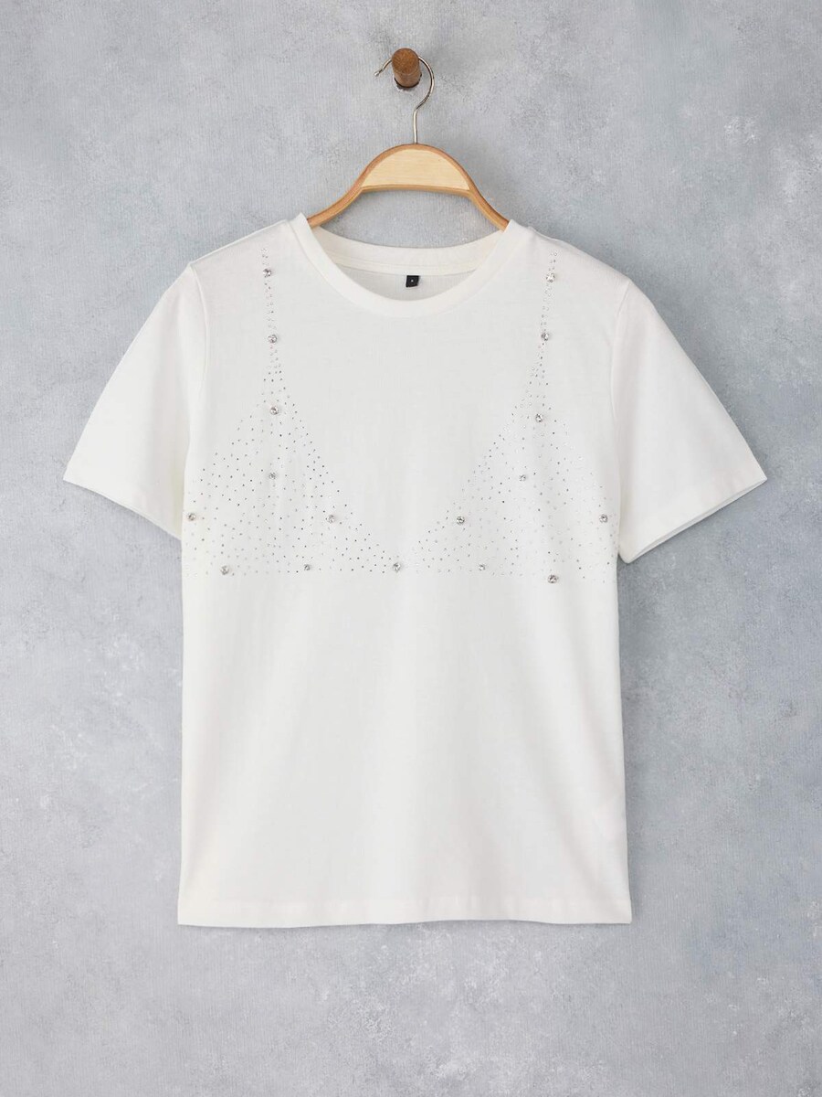 Футболка Trendyol, Light beige
Футболка Trendyol, Light beige