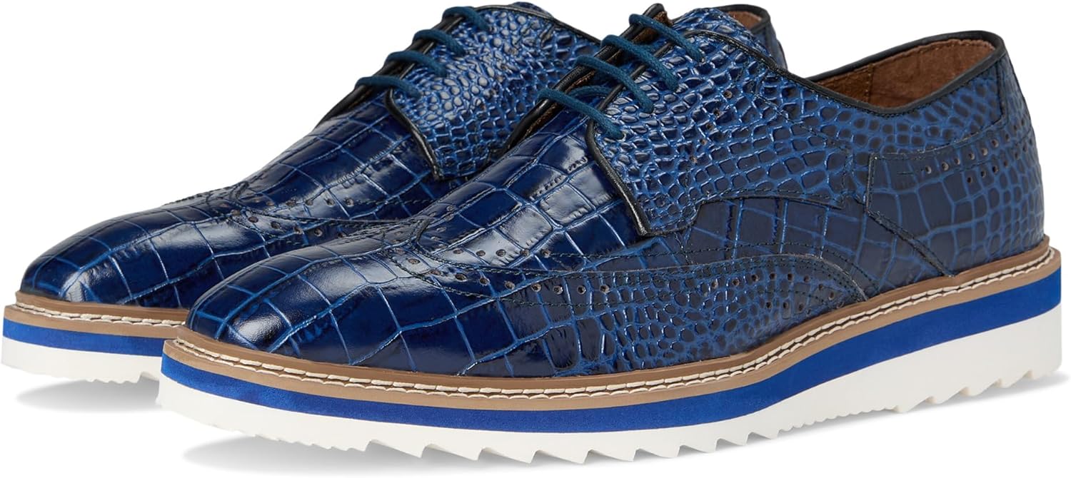 Мужские оксфорды Stacy Adams Alario Wingtip, синий
Мужские оксфорды Stacy Adams Alario Wingtip, синий