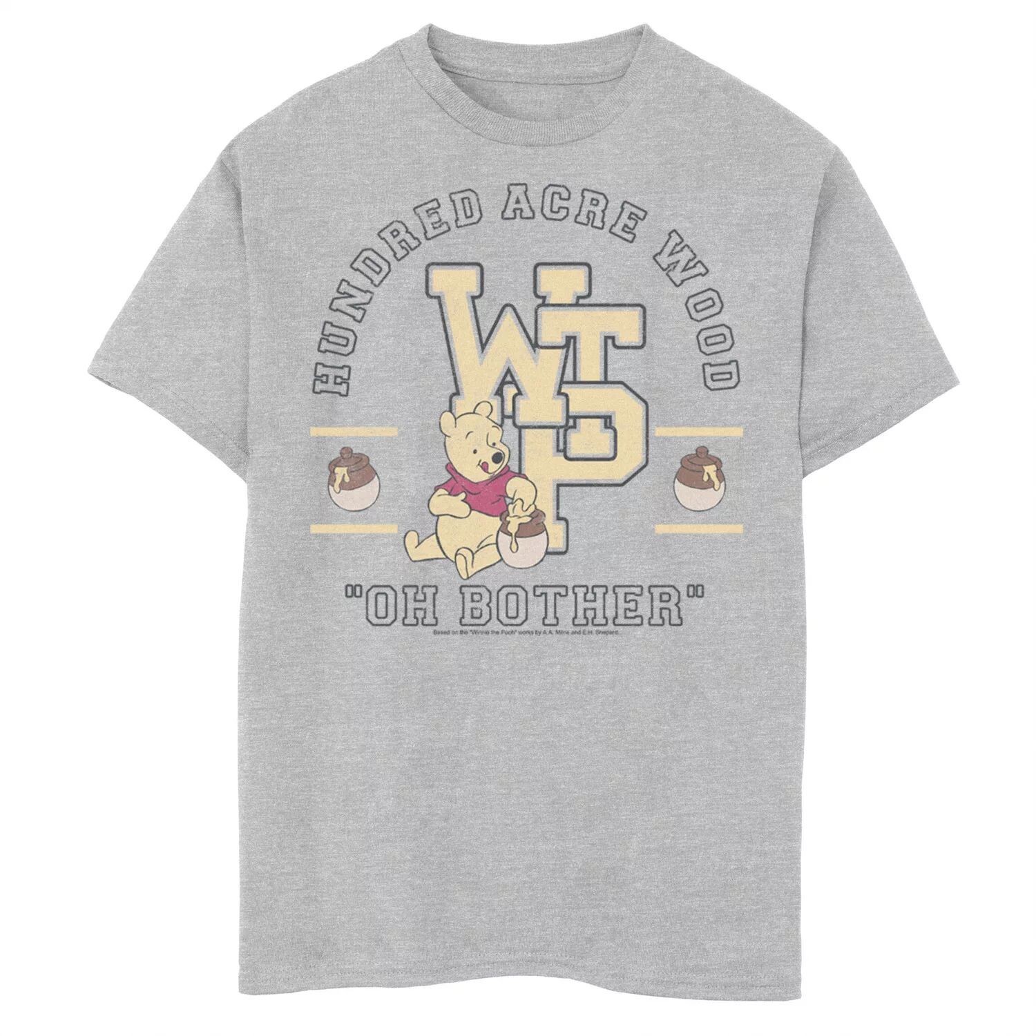 Деревянная студенческая футболка с рисунком Винни-Пуха для мальчиков 8–20 сотен акров Disney's Disney
Деревянная студенческая футболка с рисунком Винни-Пуха для мальчиков 8–20 сотен акров Disney's Disney