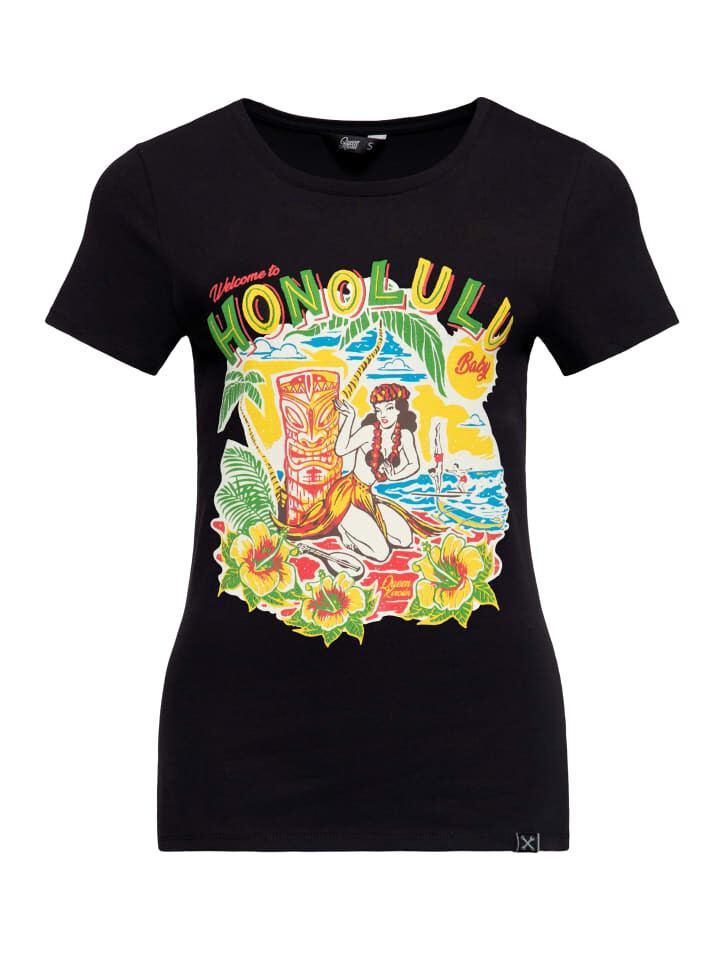 Футболка Queen Kerosin Honolulu, черный
Футболка Queen Kerosin Honolulu, черный