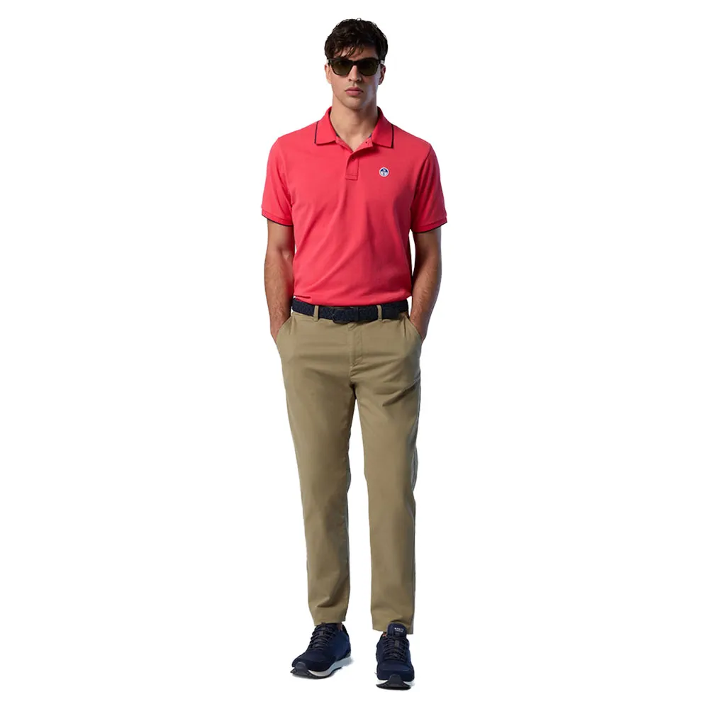 Поло с коротким рукавом North Sails Striped In Contrast, красный
Поло с коротким рукавом North Sails Striped In Contrast, красный