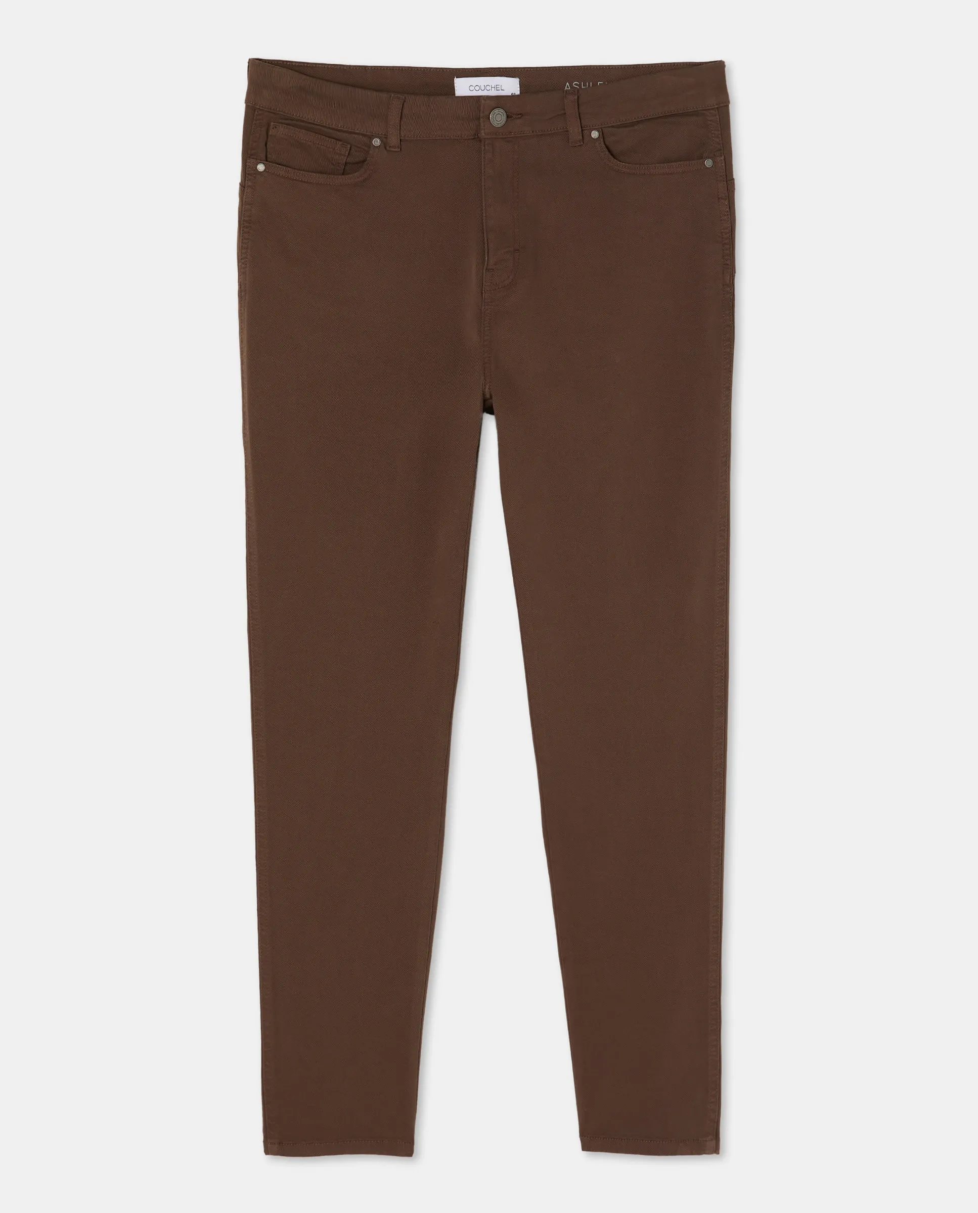 Женские джинсы с пятью карманами и эффектом подтяжки Couchel, коричневый
Женские джинсы с пятью карманами и эффектом подтяжки Couchel, коричневый