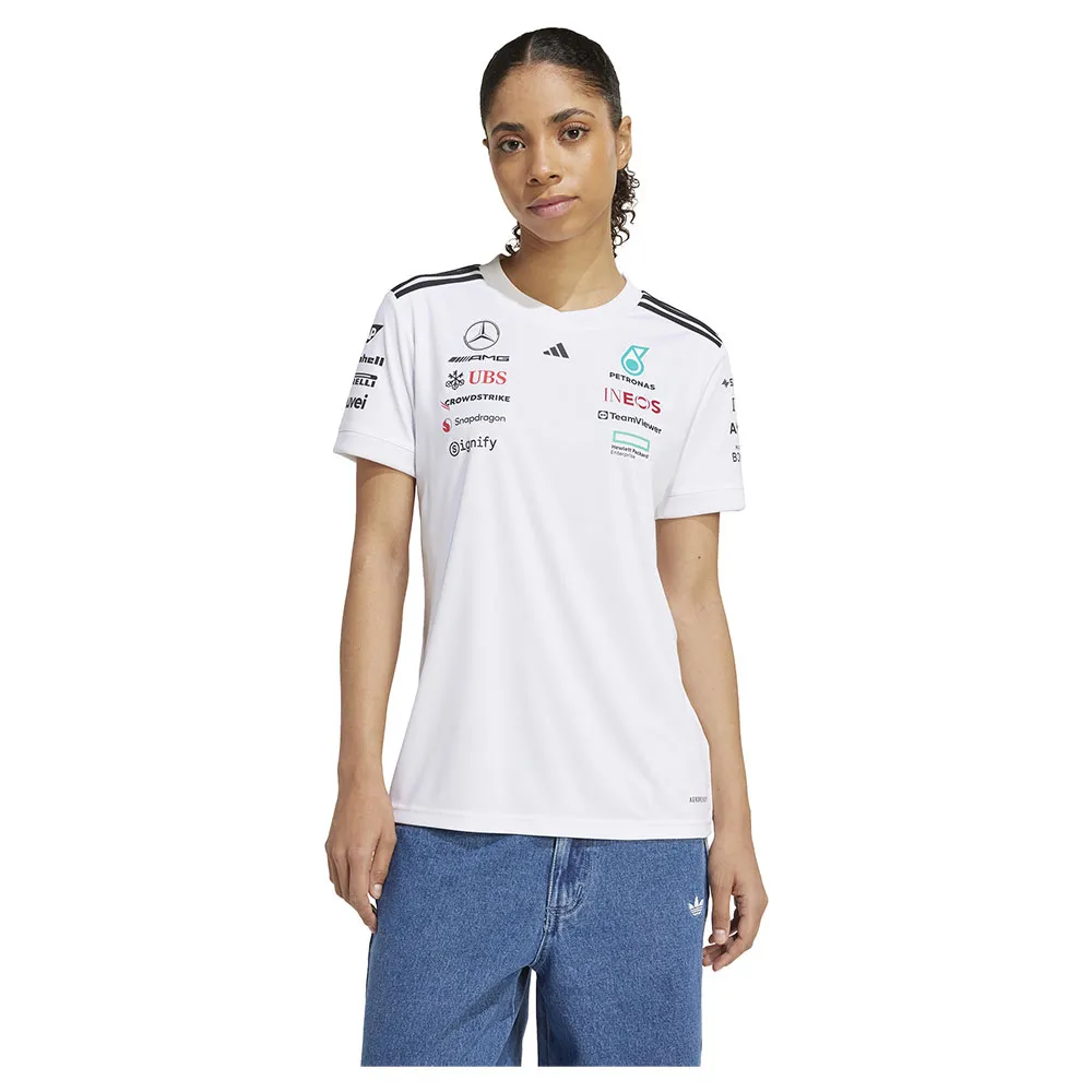 Футболка с коротким рукавом adidas Mercedes AMG Petronas F1 Team, белый
Футболка с коротким рукавом adidas Mercedes AMG Petronas F1 Team, белый