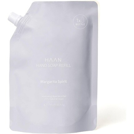 Сменный блок мыла для рук, 350 мл, с алоэ вера, кокосовым орехом и глицерином — аромат Margarita Spirit — пригодный для вторичной переработки и веганский, Haan
Сменный блок мыла для рук, 350 мл, с алоэ вера, кокосовым орехом и глицерином — аромат Margarita Spirit — пригодный для вторичной переработки и веганский, Haan