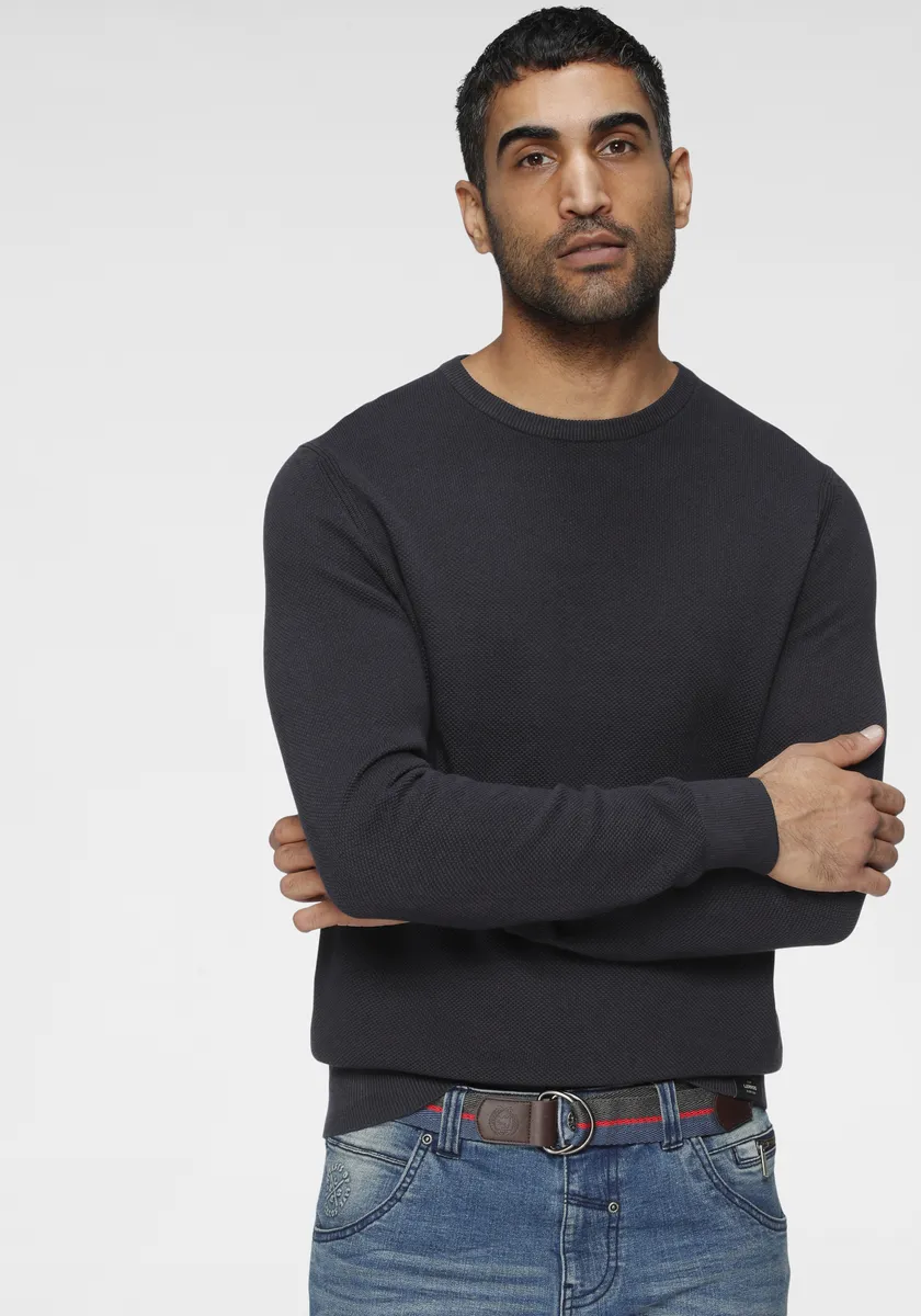 Вязаный свитер LERROS в классическом стиле, цвет морской волны
Вязаный свитер LERROS в классическом стиле, цвет морской волны