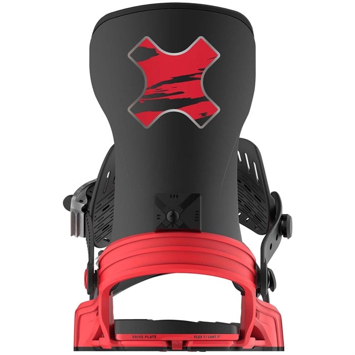 Крепления для сноуборда Axtion Bent Metal, Red/Black 
Крепления для сноуборда Axtion Bent Metal, Red/Black