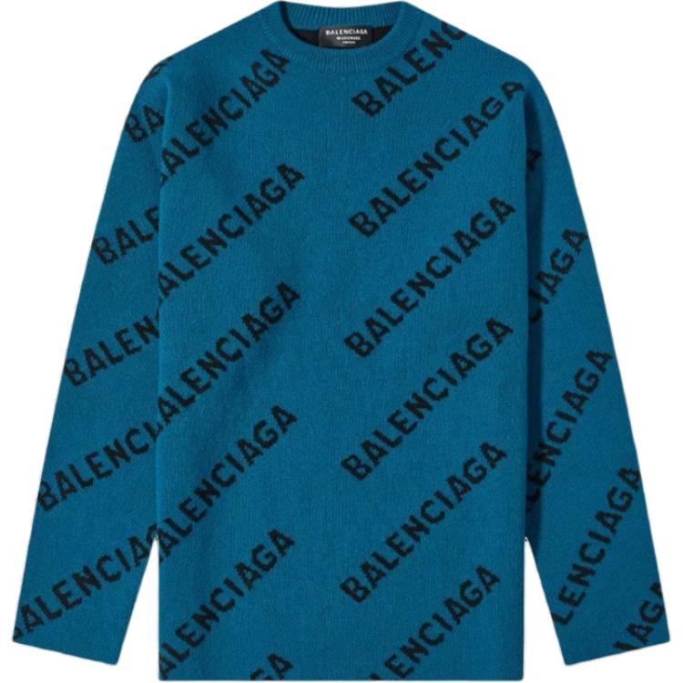Balenciaga Свитер Regular Fit женский синий
Balenciaga Свитер Regular Fit женский синий