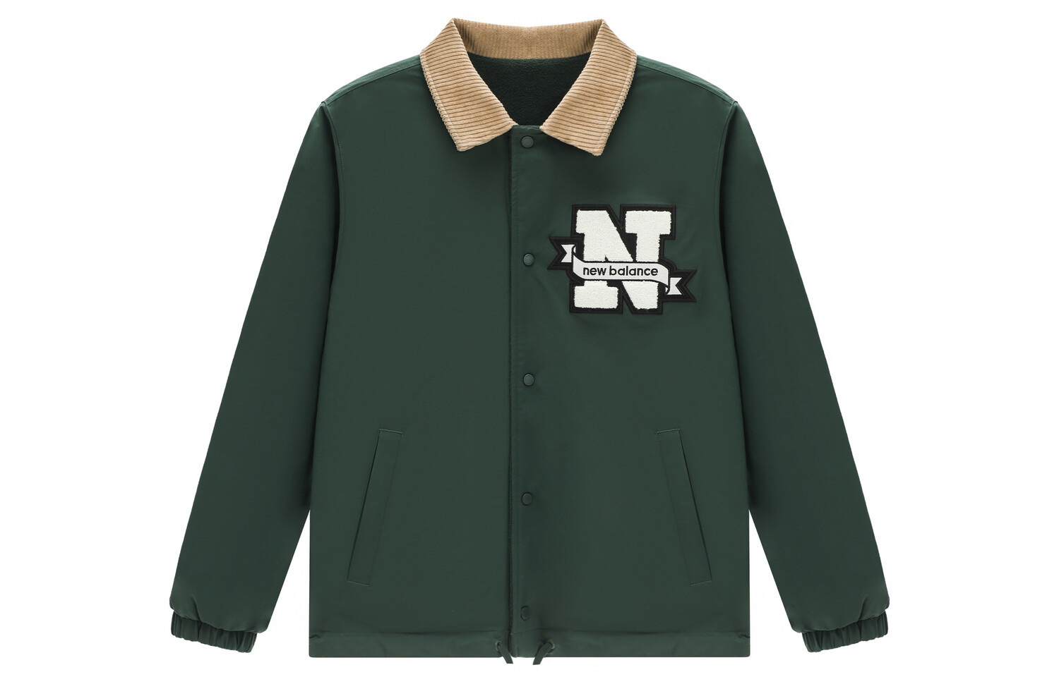Мужская бархатная куртка New Balance, Темно-зеленый
Мужская бархатная куртка New Balance, Темно-зеленый