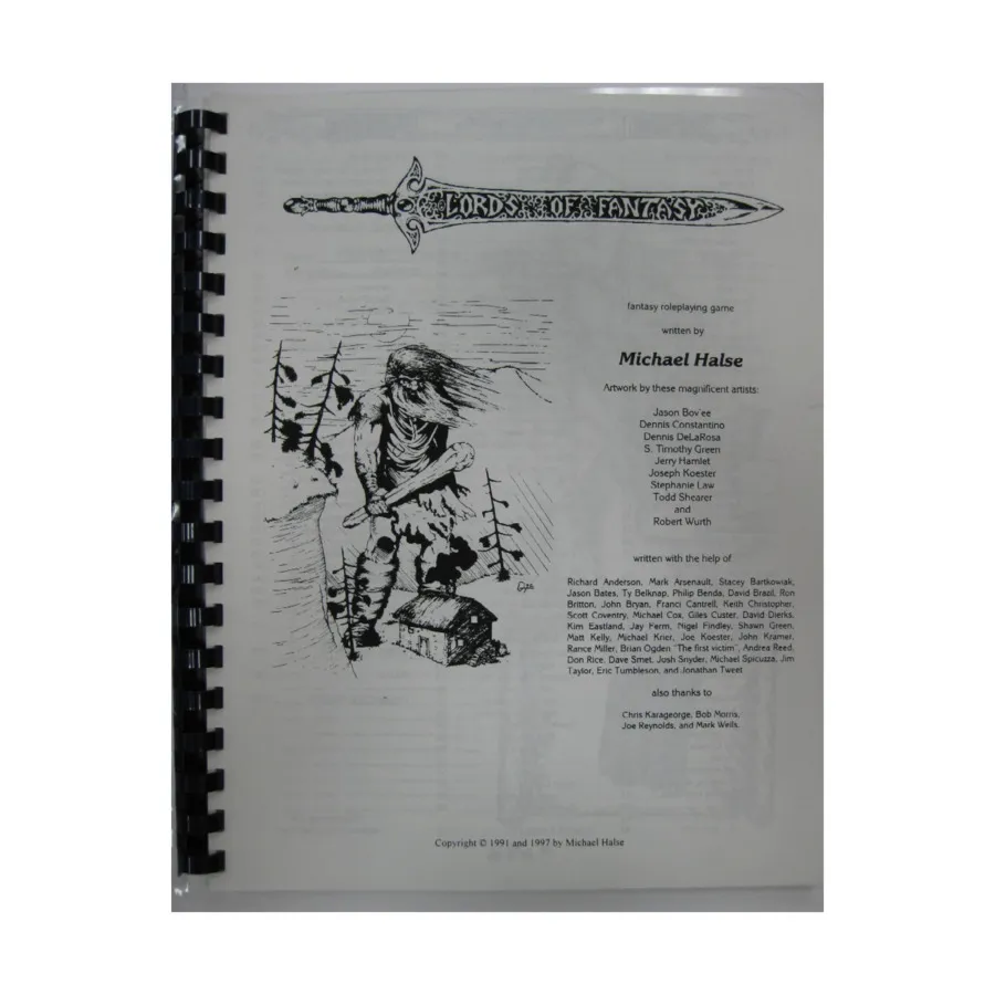 Lords of Fantasy, мягкая обложка
Lords of Fantasy, мягкая обложка