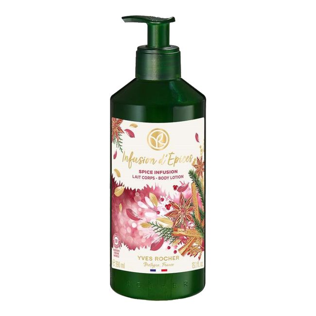 Лосьон для тела Spice Infusion Yves Rocher, 390 мл
Лосьон для тела Spice Infusion Yves Rocher, 390 мл