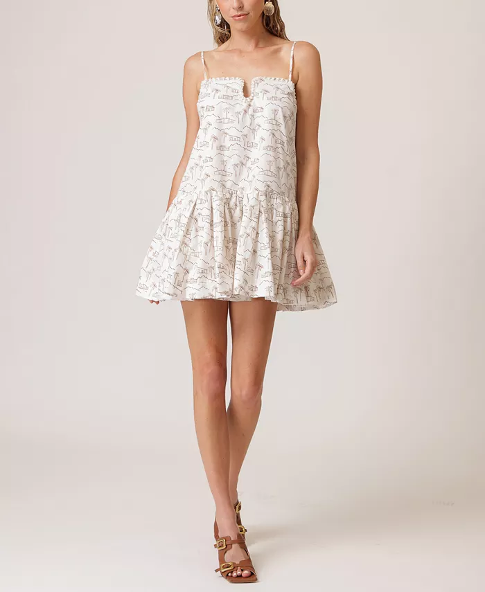 Женское мини-платье Edwina с отделкой из пряжи Line & Dot, белый
Женское мини-платье Edwina с отделкой из пряжи Line & Dot, белый