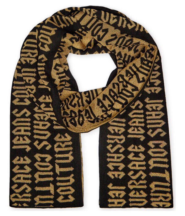 Шарф мужской Versace Jeans Couture двусторонний с надписями, черный
Шарф мужской Versace Jeans Couture двусторонний с надписями, черный