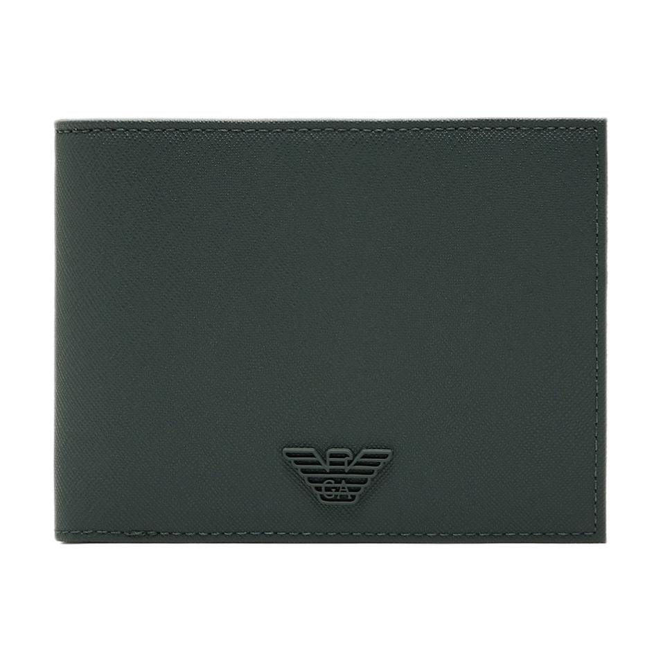 EMPORIO ARMANI Кожаный клатч кошелек для мужчин Лесной зеленый
EMPORIO ARMANI Кожаный клатч кошелек для мужчин Лесной зеленый