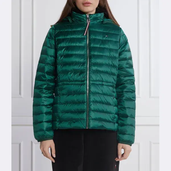 Женственный пуховик стандартного кроя Tommy Hilfiger, зеленый
Женственный пуховик стандартного кроя Tommy Hilfiger, зеленый