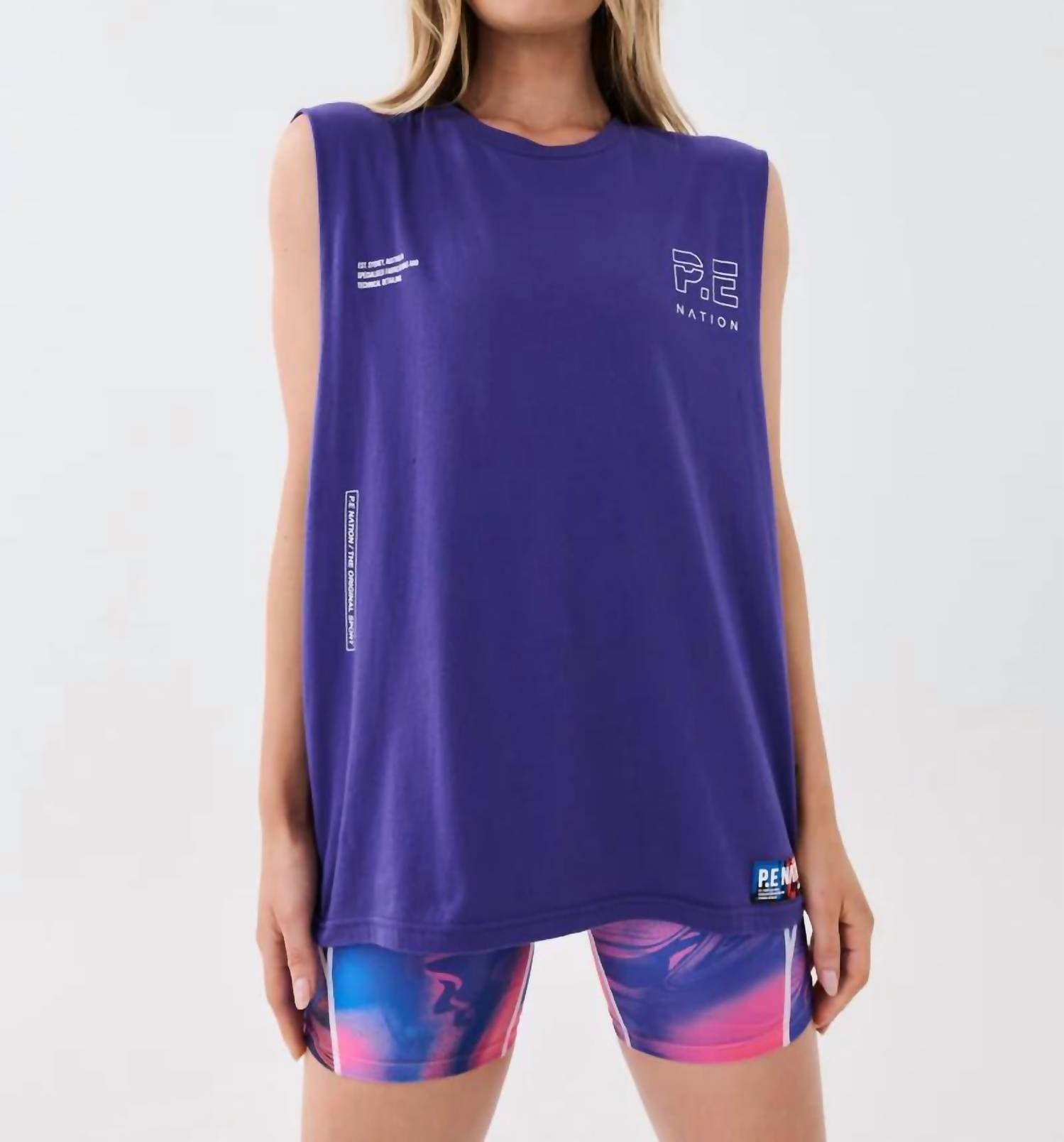 Топ Initiate Deep Blue P.E. NATION, темно-синий
Топ Initiate Deep Blue P.E. NATION, темно-синий