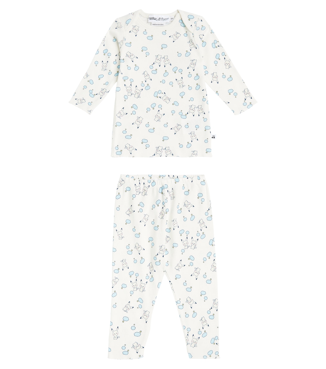 Хлопковый комбинезон с принтом Pokémon Baby Timi Bonpoint, Im Blanc Naturel
Хлопковый комбинезон с принтом Pokémon Baby Timi Bonpoint, Im Blanc Naturel