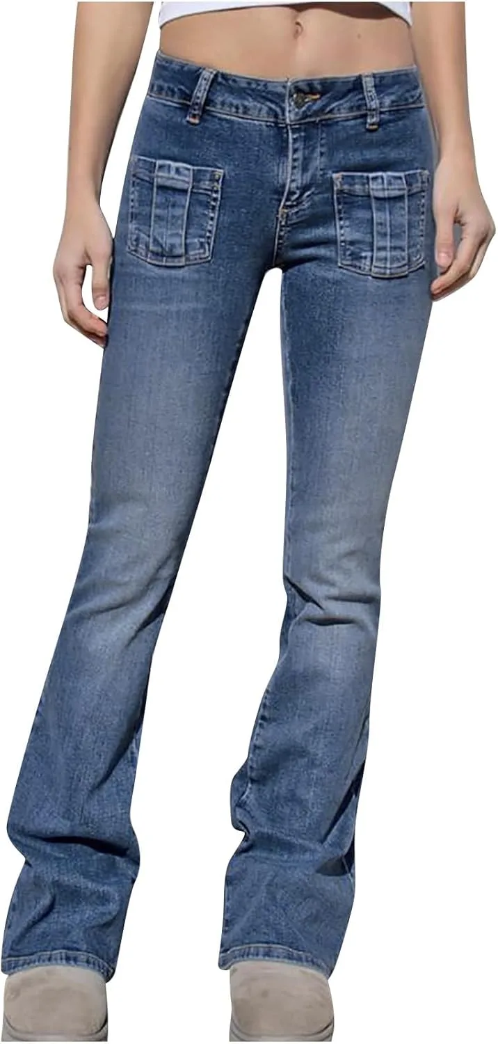 Женские джинсы с высокой талией и расклешенным силуэтом
Женские джинсы с высокой талией и расклешенным силуэтом