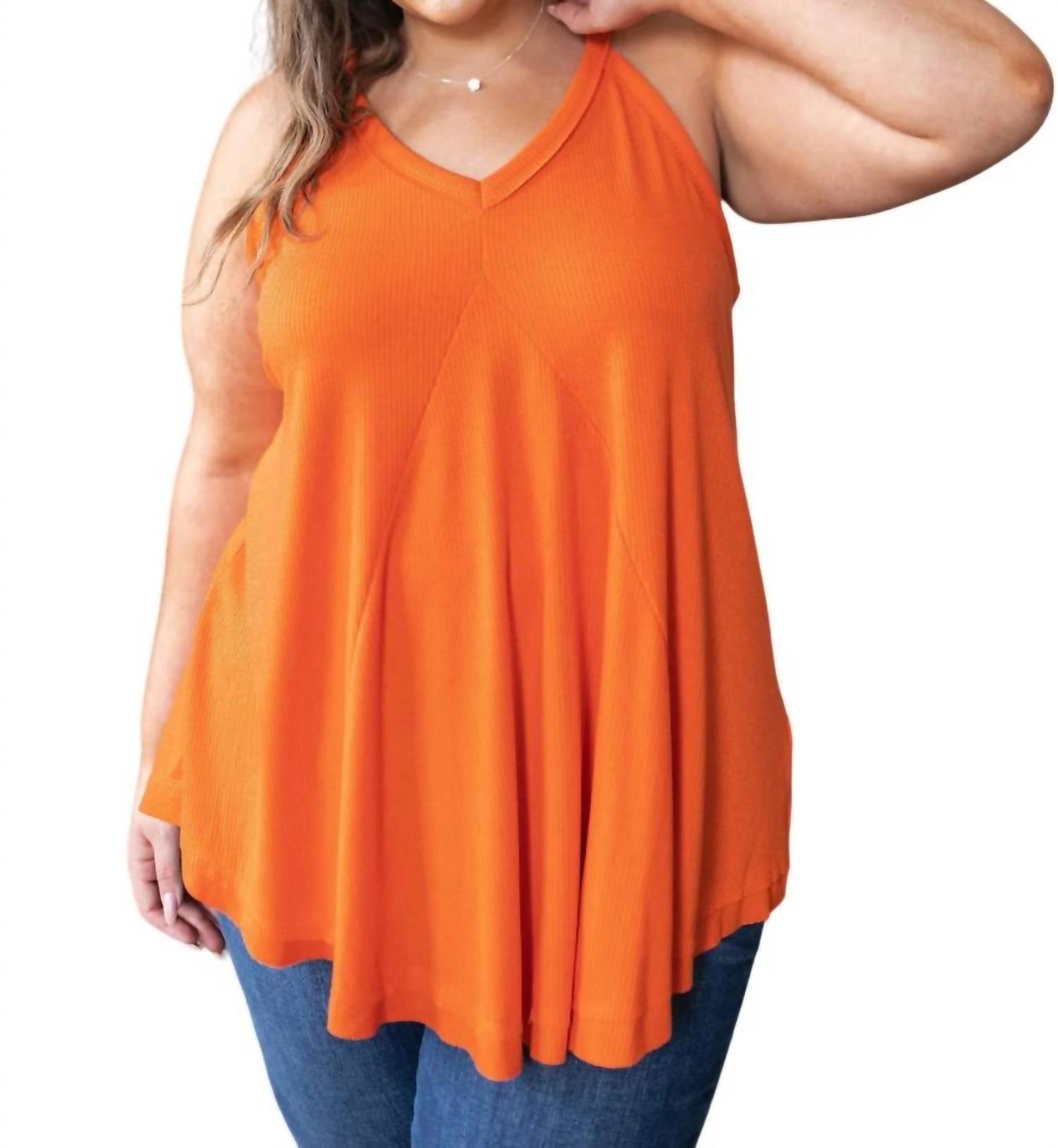 Майка женская Hailey & Co, цвет tangerine
Майка женская Hailey & Co, цвет tangerine