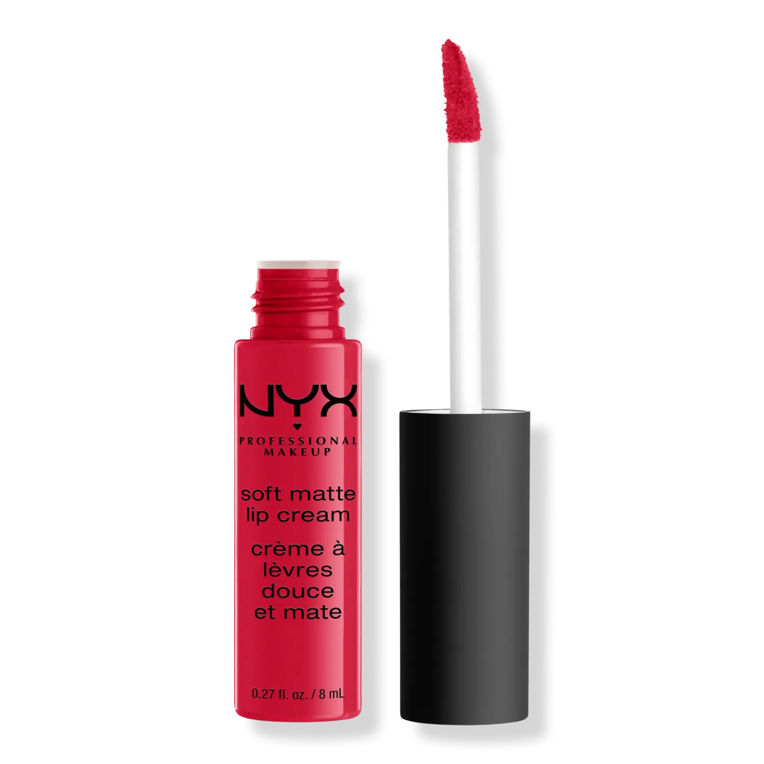 Мягкая матовая кремовая жидкая помада NYX Professional Makeup, Amsterdam (pure red)
Мягкая матовая кремовая жидкая помада NYX Professional Makeup, Amsterdam (pure red)