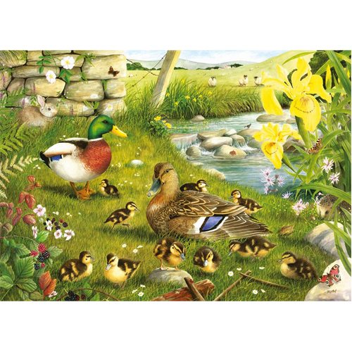 Пазлы Ducks To Water Big 500 Puzzle
Пазлы Ducks To Water Big 500 Puzzle