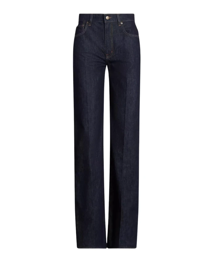 Темно-Синие джинсы с широкими штанинами Ralph Lauren, синий
Темно-Синие джинсы с широкими штанинами Ralph Lauren, синий