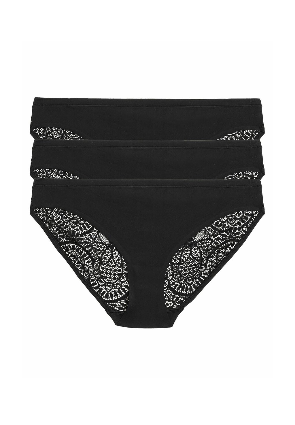 Трусы 3PACK LACE BIKINI KNICKERS Marks & Spencer, черный
Трусы 3PACK LACE BIKINI KNICKERS Marks & Spencer, черный
