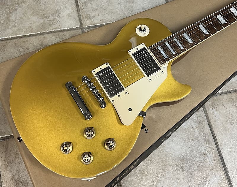 Электрогитара Epiphone Les Paul Standard 50s Electric Guitar Gold Top
Электрогитара Epiphone Les Paul Standard 50s Electric Guitar Gold Top