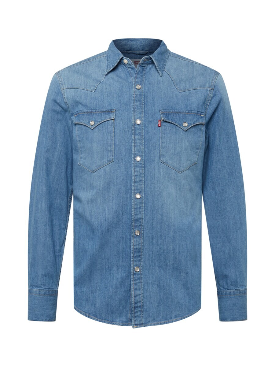 Джинсовая рубашка LEVI'S Regular fit Button Up Shirt Barstow Western, синий деним
Джинсовая рубашка LEVI'S Regular fit Button Up Shirt Barstow Western, синий деним