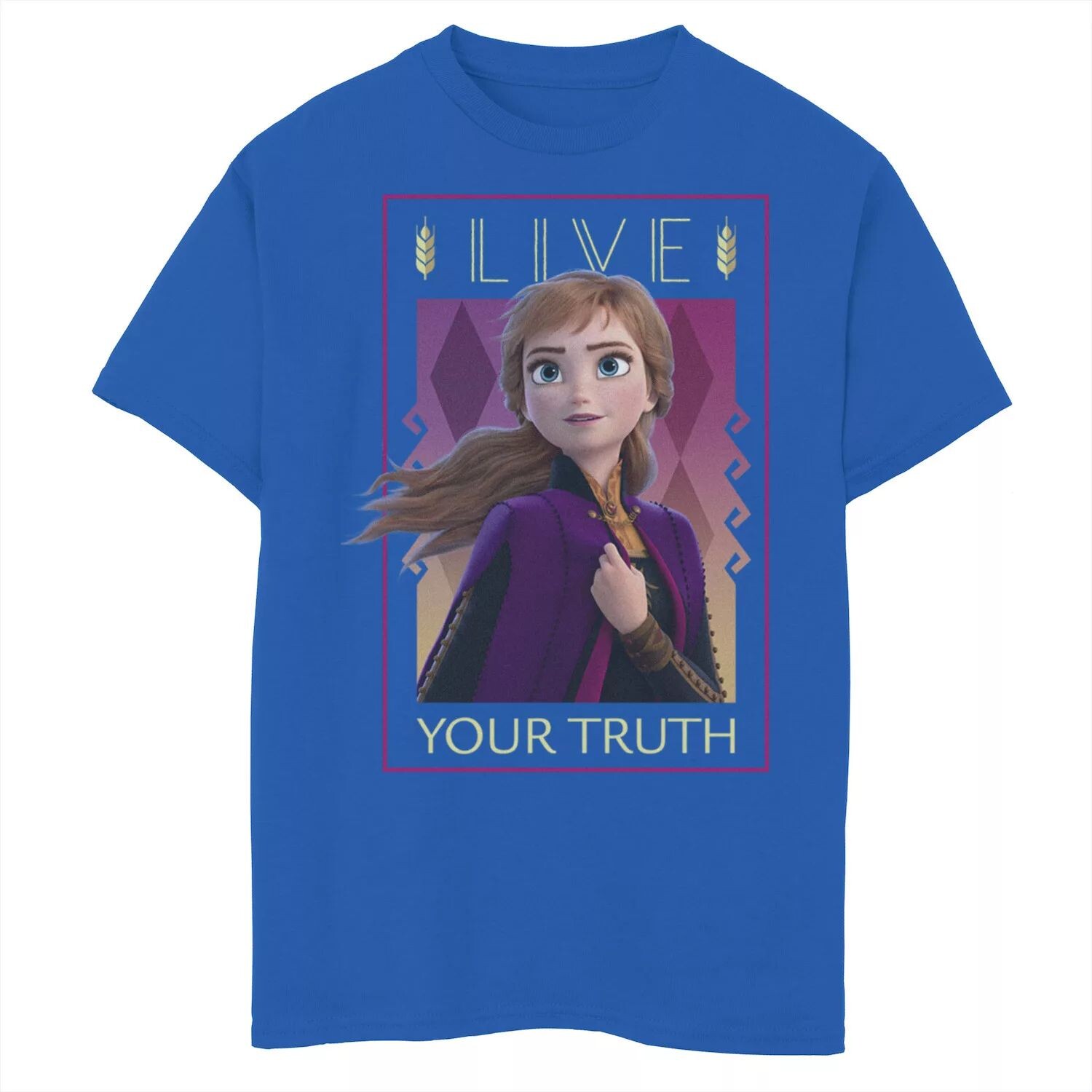 Футболка с плакатом Disney's Frozen 2 для мальчиков 8–20 лет и рисунком «Живи своей правдой» Disney
Футболка с плакатом Disney's Frozen 2 для мальчиков 8–20 лет и рисунком «Живи своей правдой» Disney