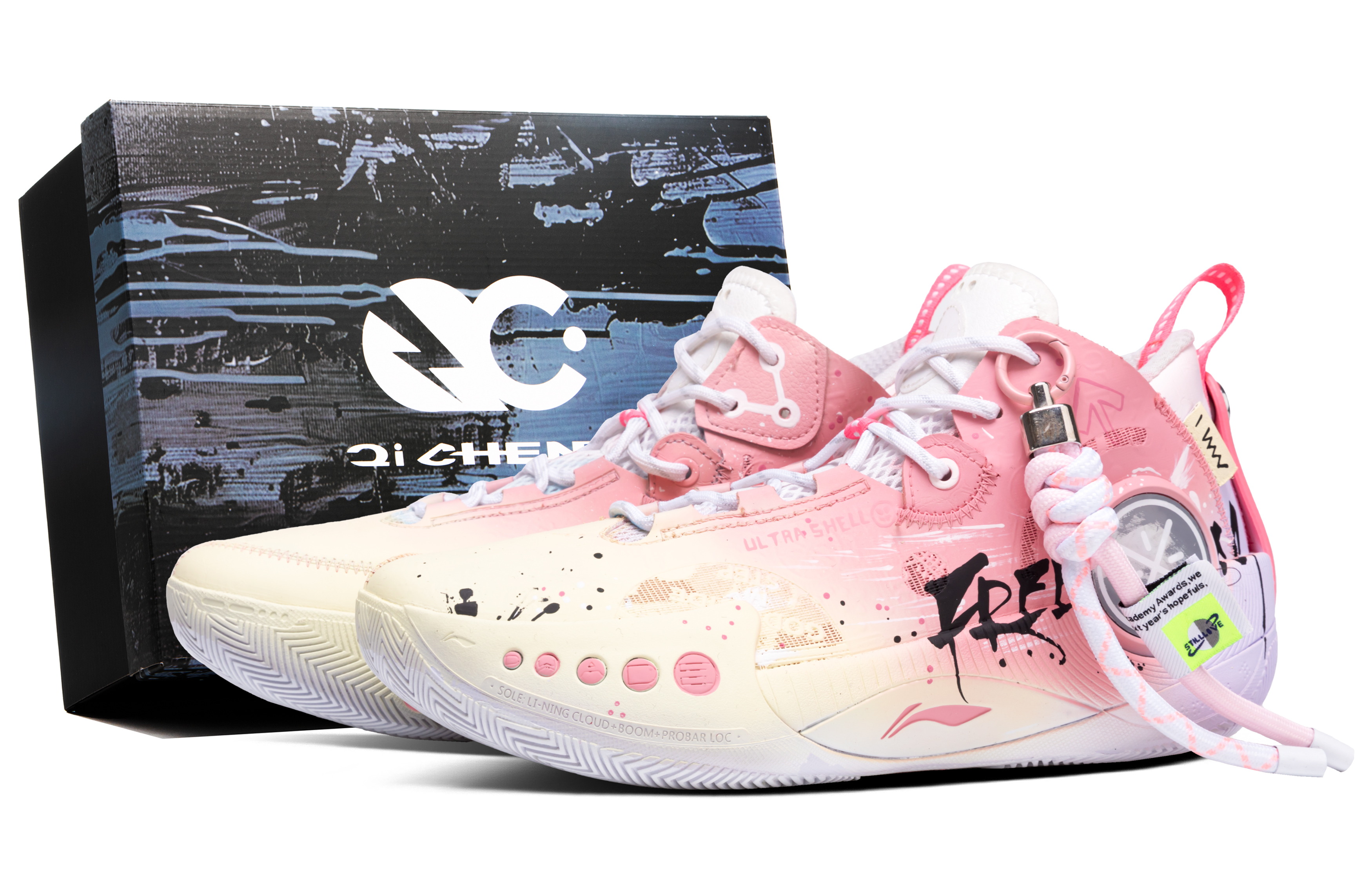 LINING Баскетбольные кроссовки Shadow 3 Shock Absorbers с противоскользящей подошвой, износостойкие, мужские, розово-желтые
LINING Баскетбольные кроссовки Shadow 3 Shock Absorbers с противоскользящей подошвой, износостойкие, мужские, розово-желтые