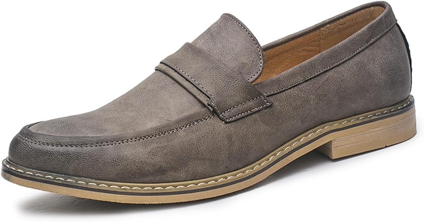 Мужские лоферы, классические туфли, слипоны, повседневные, офисные, легкие, плоская подошва, модные мужские кроссовки Generic, серый
Мужские лоферы, классические туфли, слипоны, повседневные, офисные, легкие, плоская подошва, модные мужские кроссовки Generic, серый