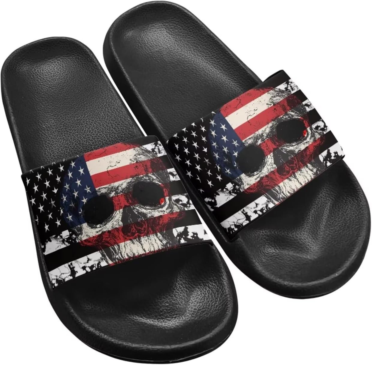 Летние шлепанцы Fuxowvby для женщин, мужчин и подростков, мягкие EVA, водонепроницаемые, для бассейна и пляжа, быстросохнущие, противоскользящие, для душа, размеры США 5,5-12,5, American Flag Skull
Летние шлепанцы Fuxowvby для женщин, мужчин и подростков, мягкие EVA, водонепроницаемые, для бассейна и пляжа, быстросохнущие, противоскользящие, для душа, размеры США 5,5-12,5, American Flag Skull
