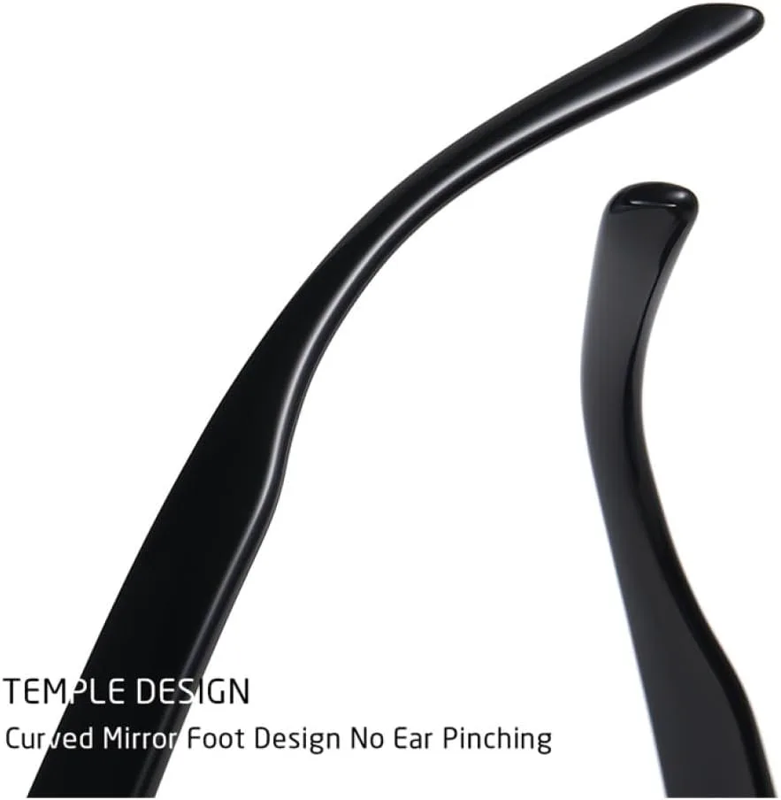 Квадратные солнцезащитные очки для женщин, женские очки для вождения, мужские большие винтажные очки для женщин с защитой от УФ-излучения UV400 MTZJH, Bright Black
Квадратные солнцезащитные очки для женщин, женские очки для вождения, мужские большие винтажные очки для женщин с защитой от УФ-излучения UV400 MTZJH, Bright Black