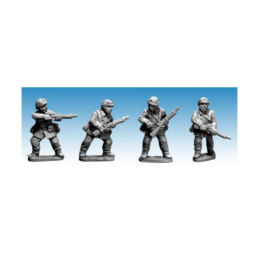 Французские стрелки № 1, Historical Miniatures - WWII - French (28mm) (Crusader Miniatures)
Французские стрелки № 1, Historical Miniatures - WWII - French (28mm) (Crusader Miniatures)